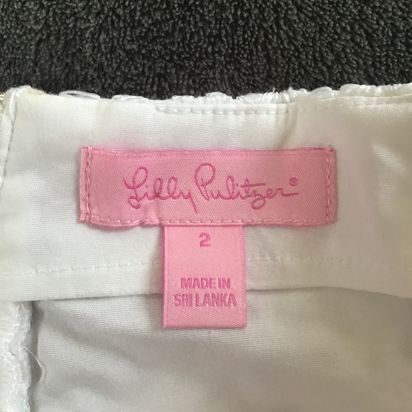 Lilly Pulitzer Marii Skort in Seashell Eyelet - Picture 2 of 10